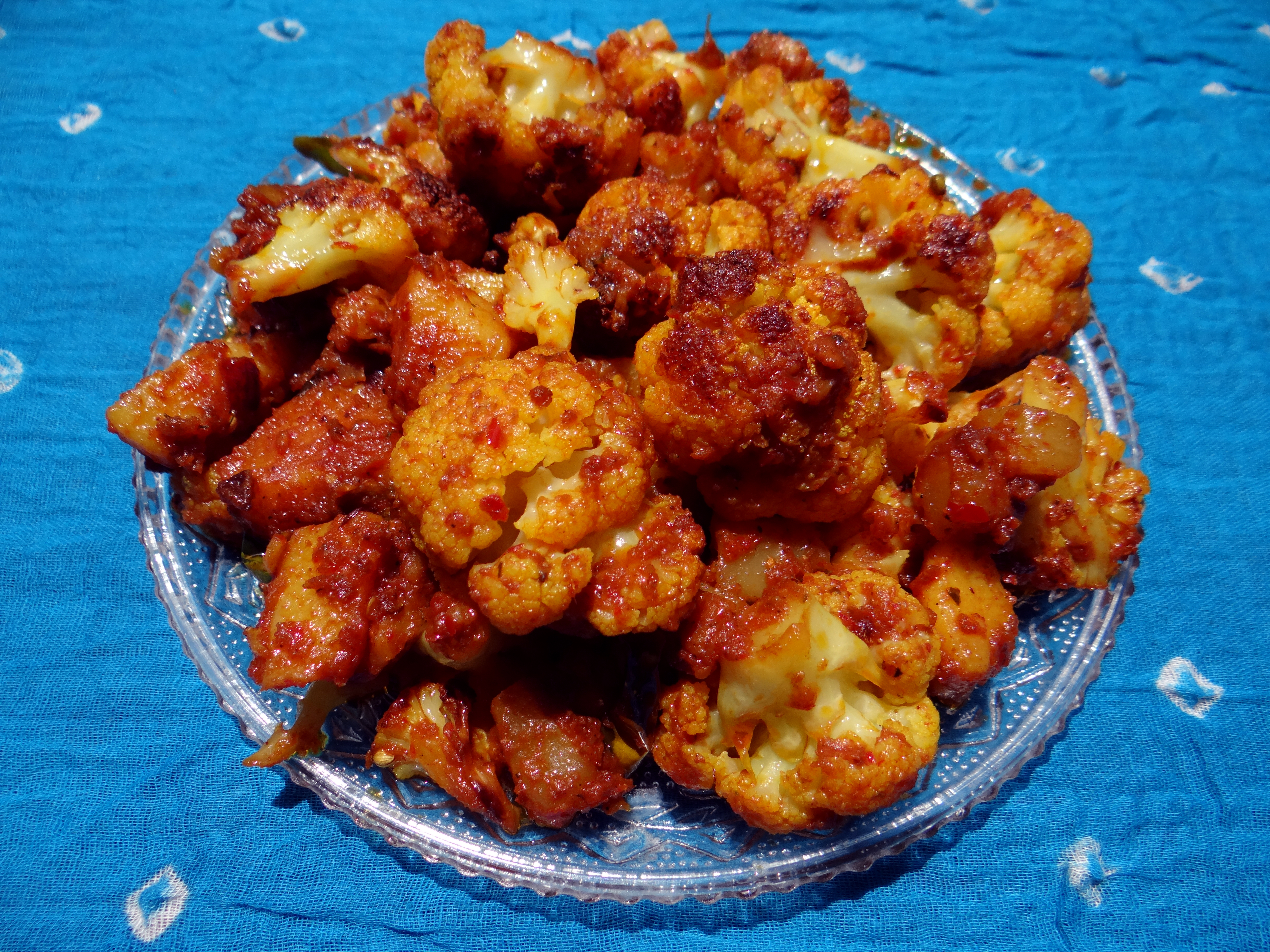 North Indian Aloo Gobi with Cumin, Turmeric, and Ginger