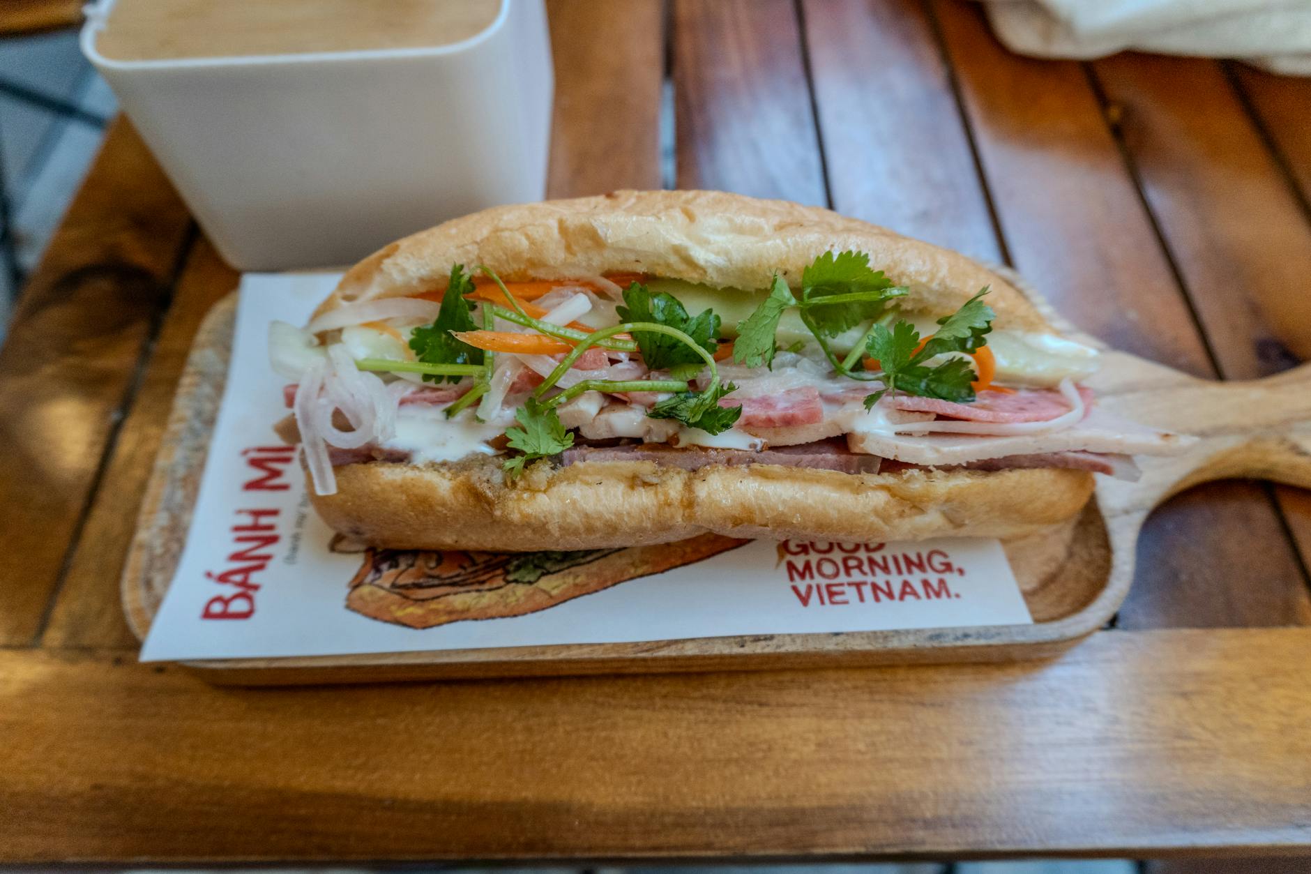 Lemongrass Pork or Chicken Banh Mi