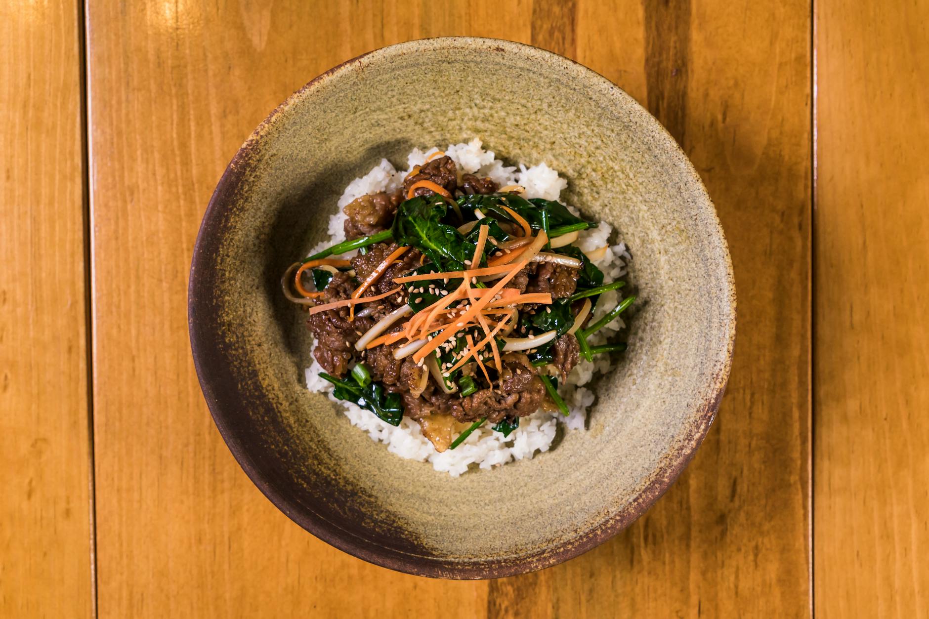 Caramelized Korean Beef Bulgogi Bowls