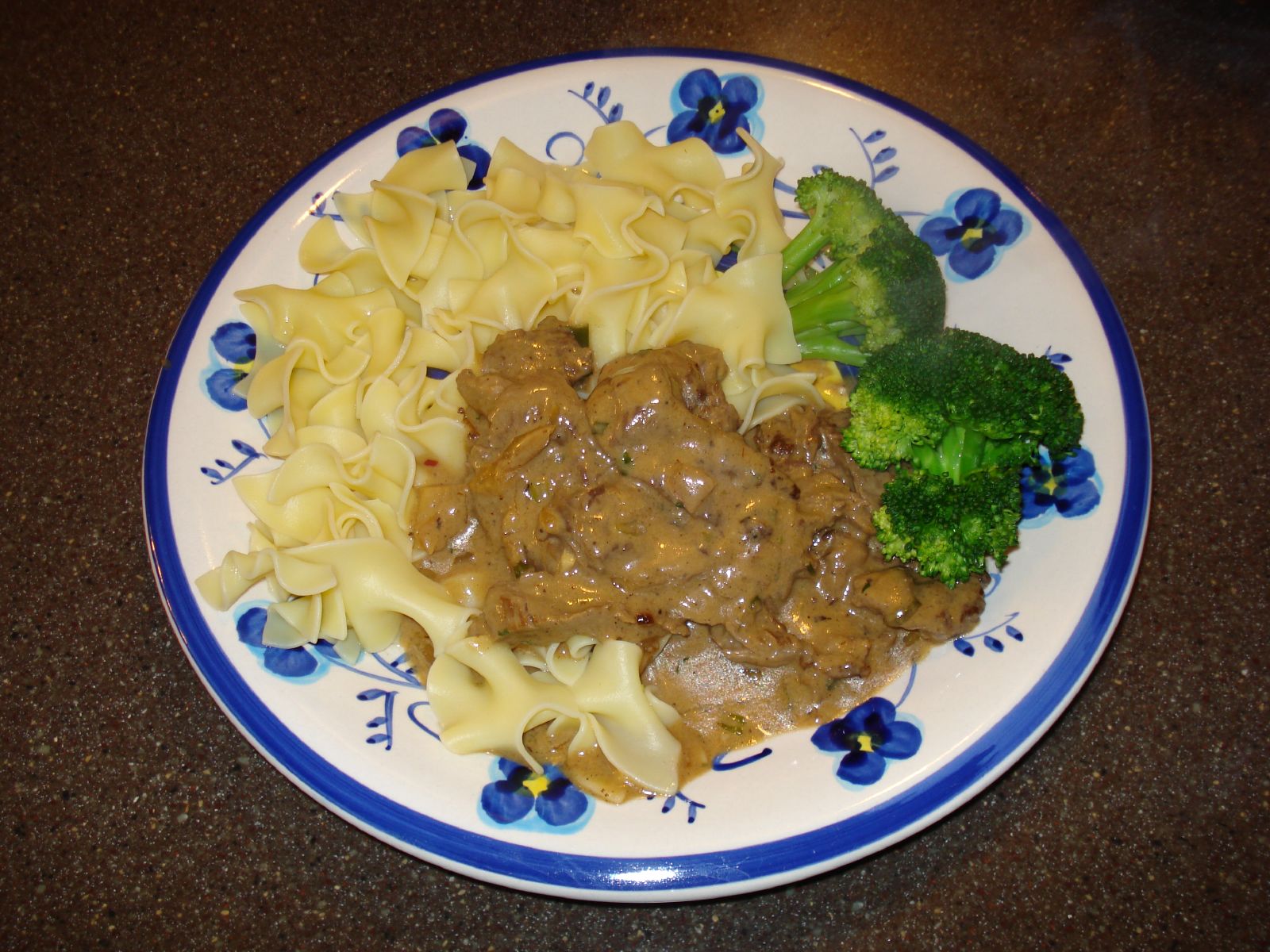 Creamy Beef Stroganoff with Mushrooms