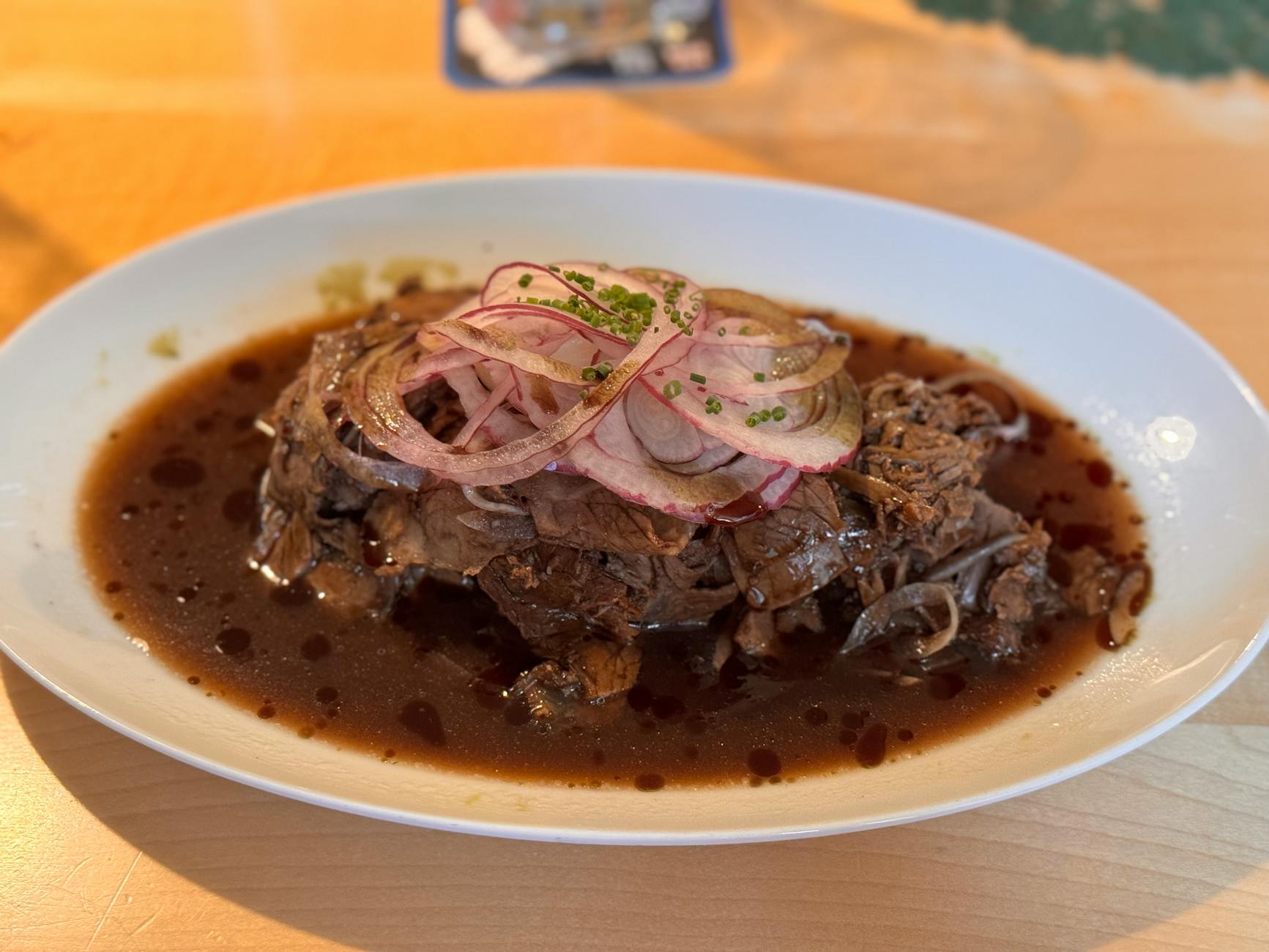 Slow-Braised Onion and Paprika Beef Brisket