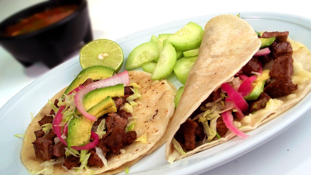 Citrus-Garlic Carne Asada Tacos