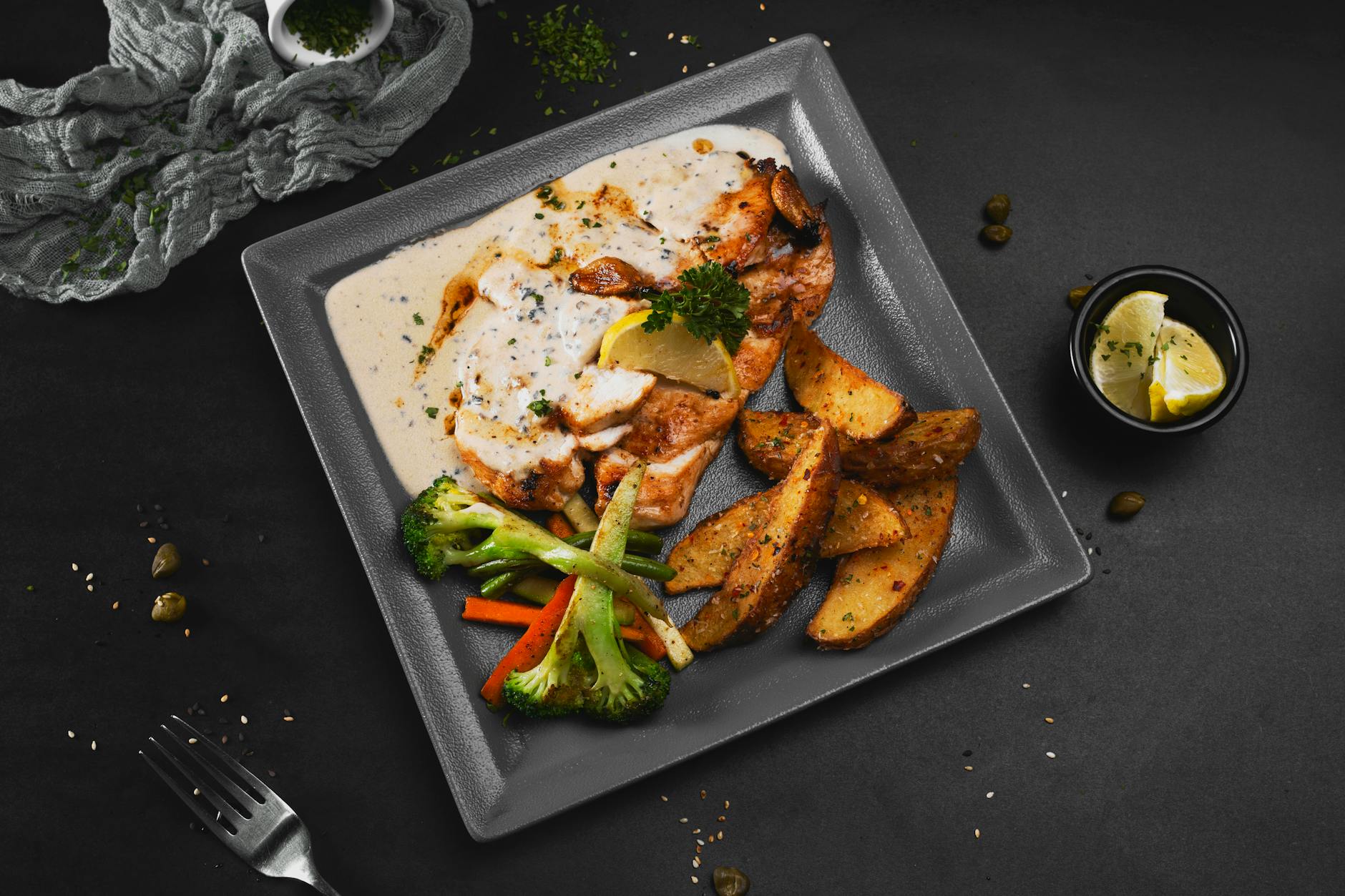 Ina's Creamy Lemon-Thyme Chicken Thighs with Leeks and Creme Fraiche