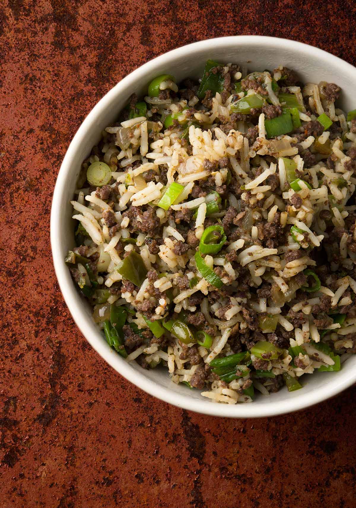 Dirty Rice with Andouille and Chicken Livers