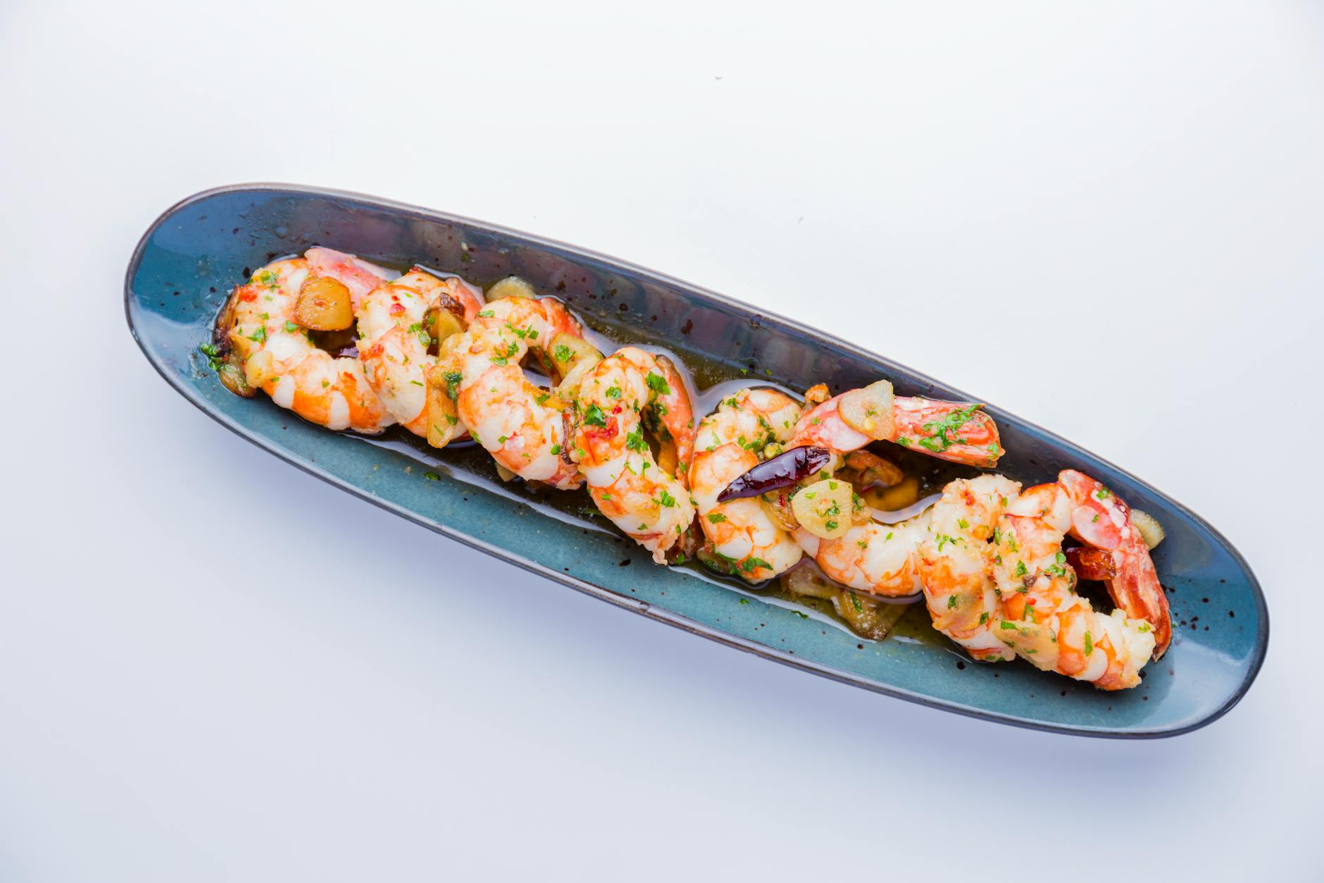 Garlic Butter Shrimp with Lemon and Herbs