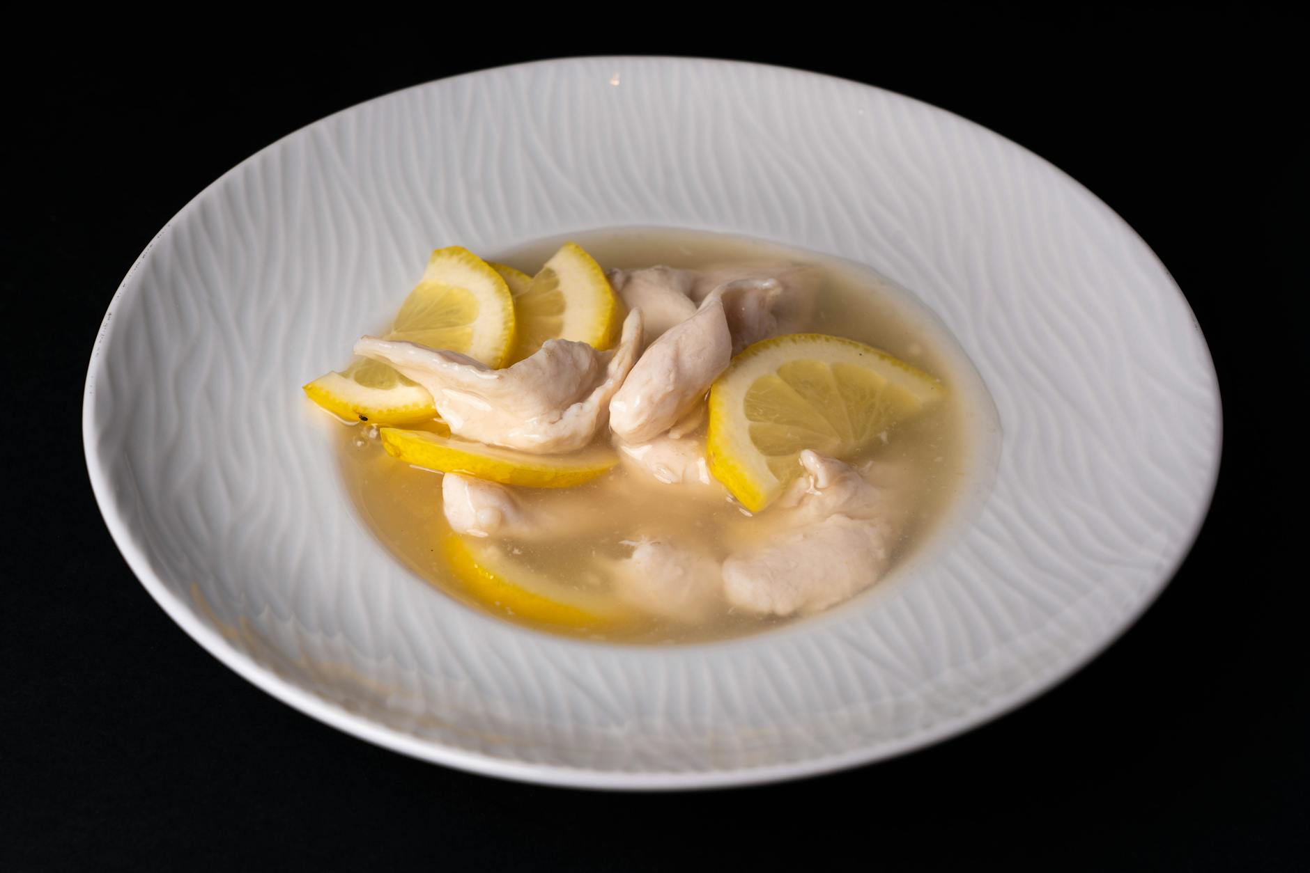 Greek Avgolemono Soup with Chicken, Rice, and Dill