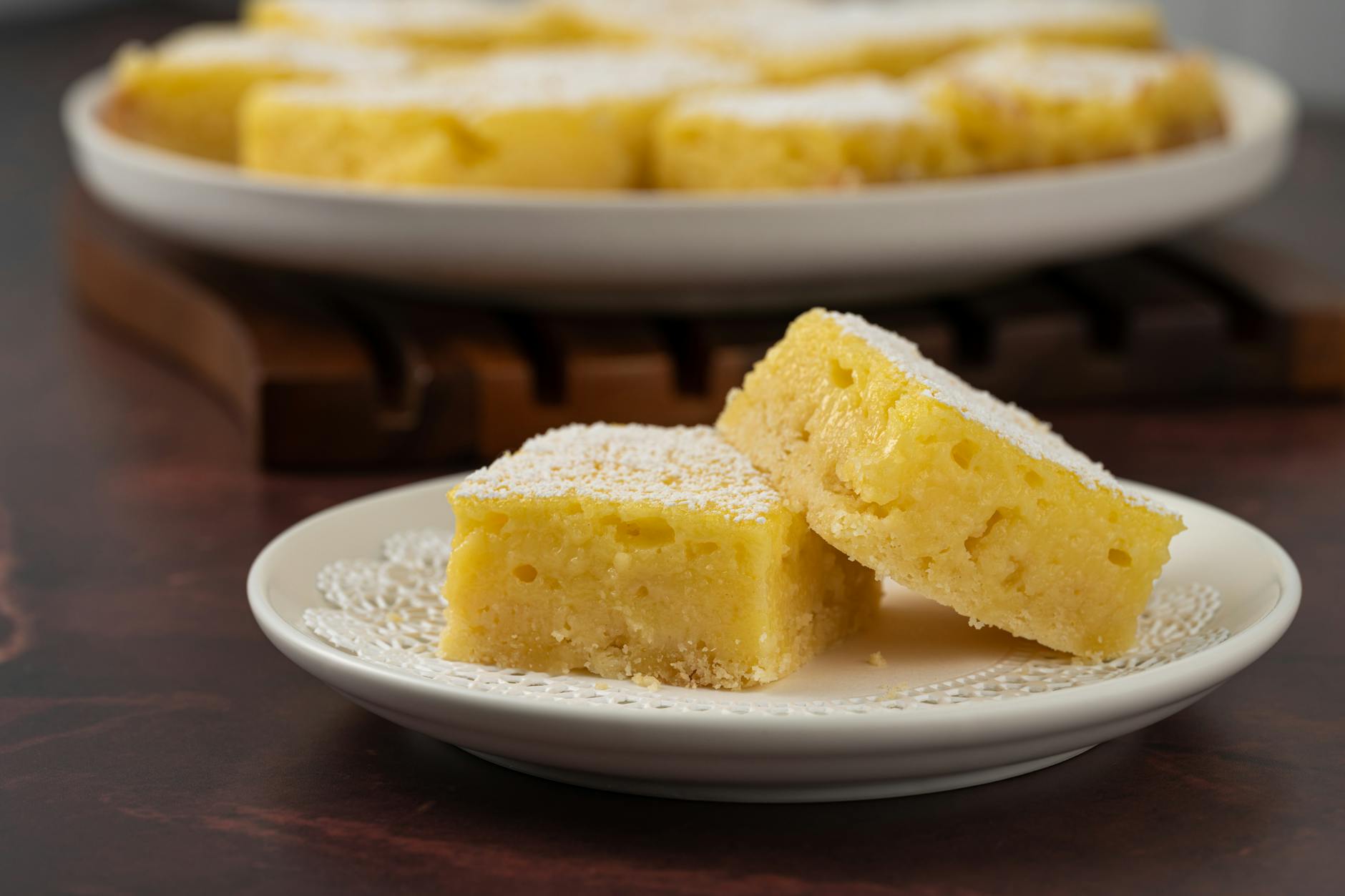 Ina's Lemon Bars with Buttery Shortbread Crust