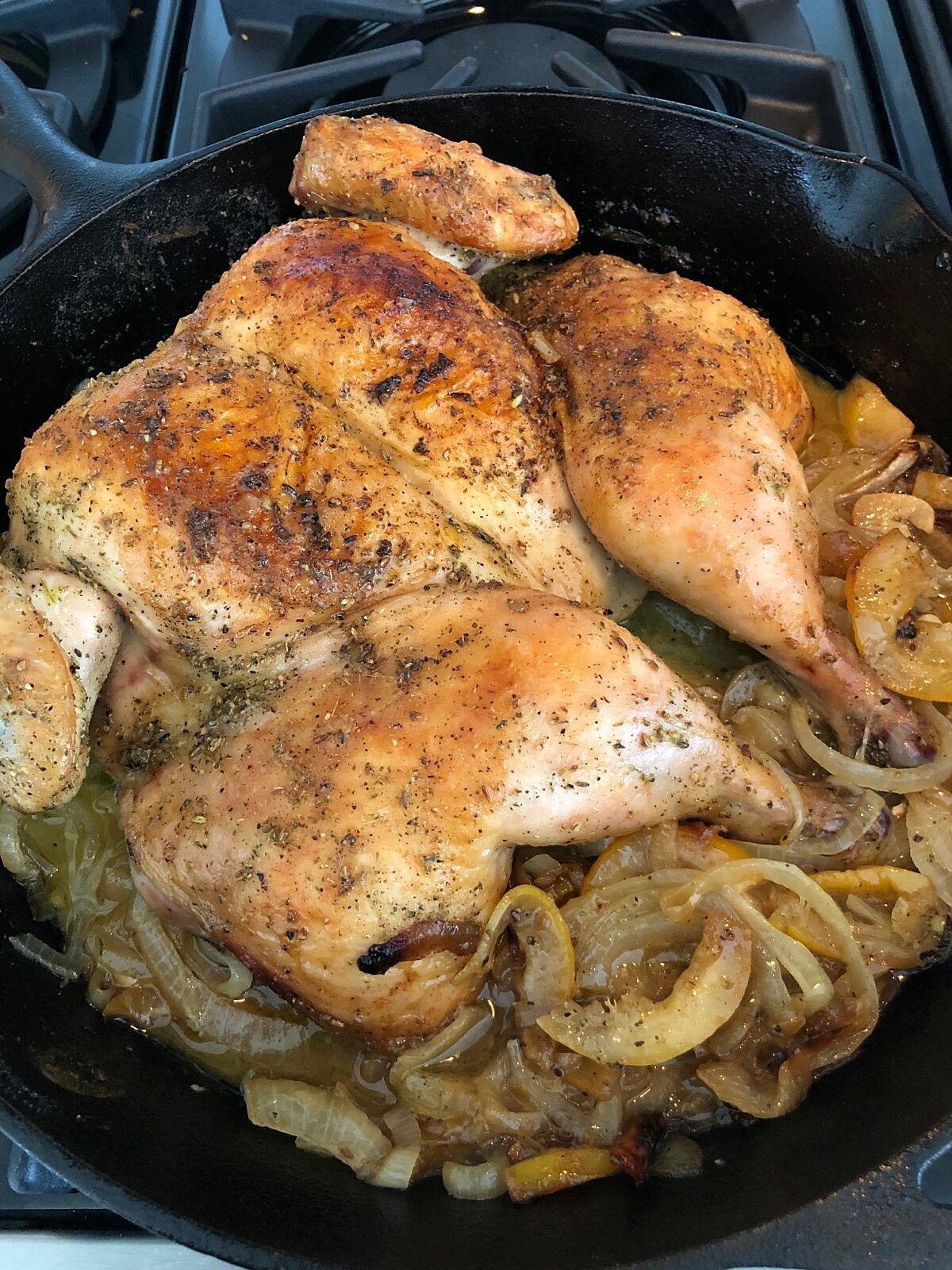 Ina Garten's Skillet-Roasted Lemon Chicken