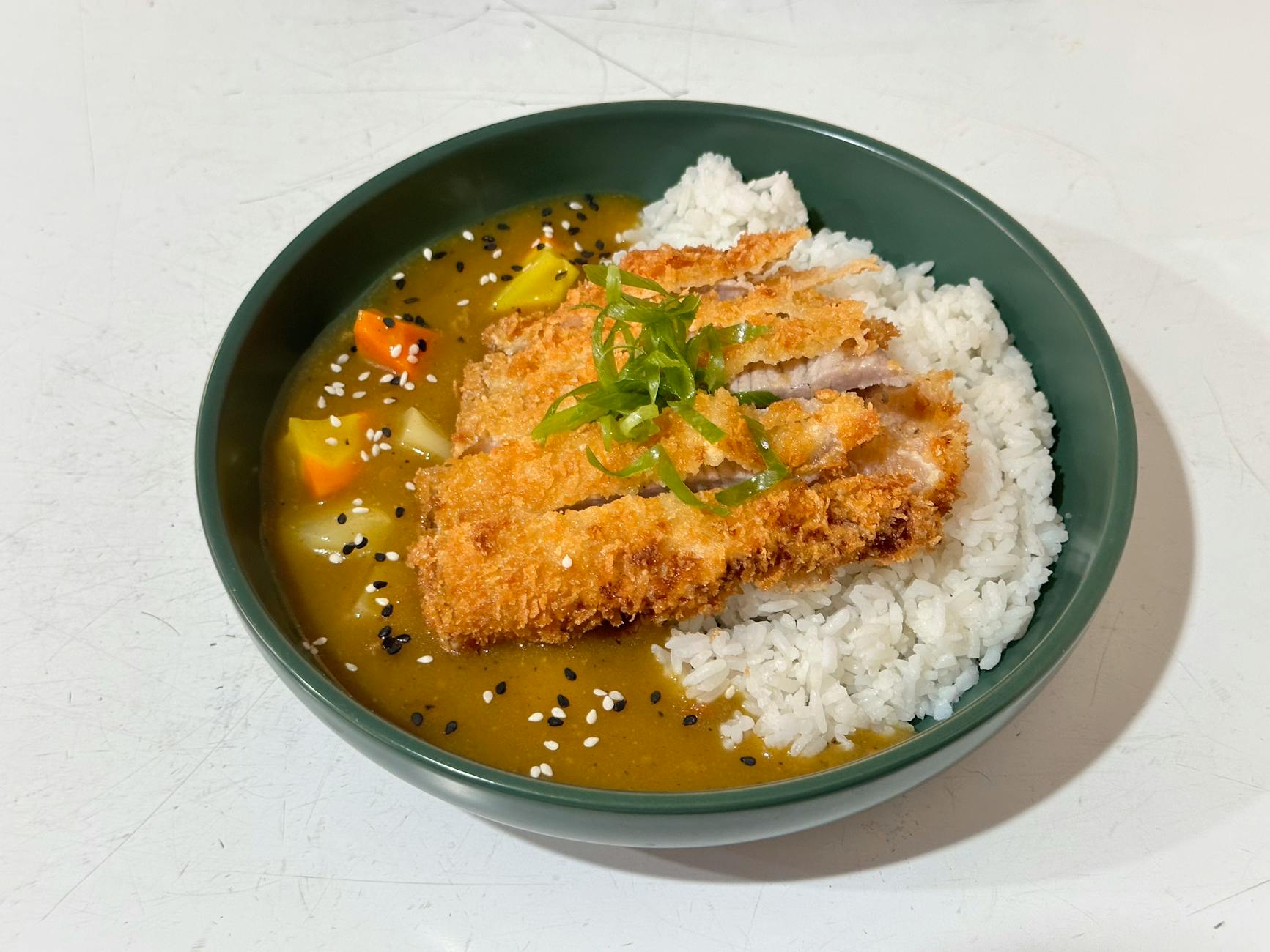 Crispy Panko Katsu with Japanese Golden Curry
