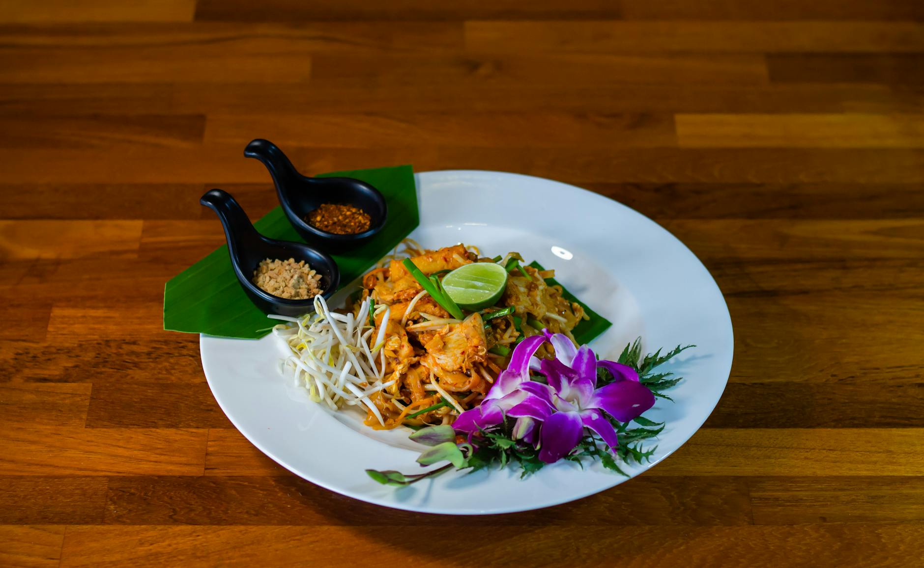 Restaurant-Style Pad Thai with Tamarind and Peanuts