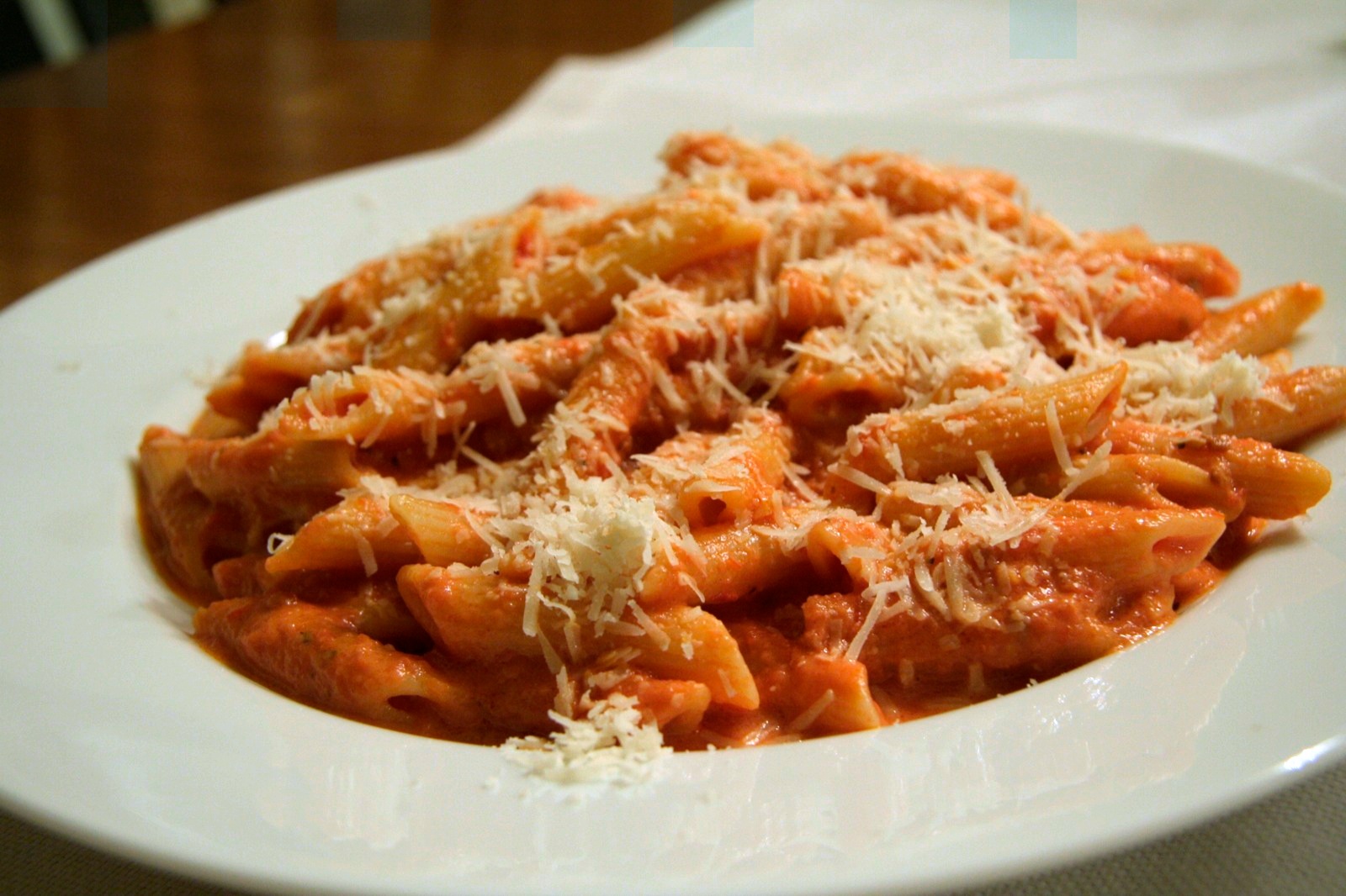 Creamy Penne alla Vodka with Tomato and Basil