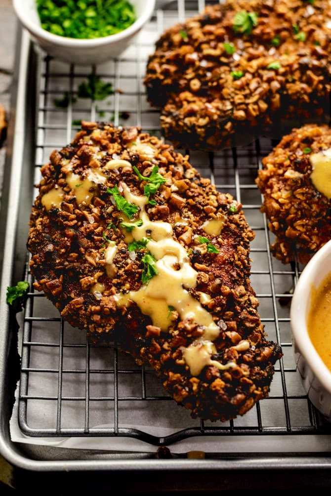 Crunchy Pretzel-Crusted Chicken Cutlets