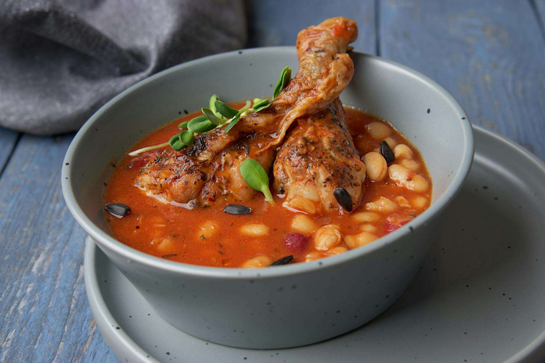 Brunswick Stew with Smoked Pork, Chicken, and Lima Beans